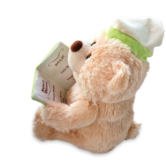 Plush Mechanical Nursery Rhymes Bear 5 Rhymes NEW - Picture 4 of 8